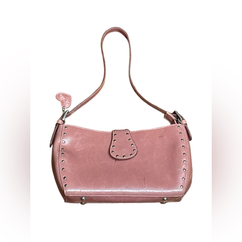 RINA RICH Studded Pink Bag!! - Picture 4 of 6